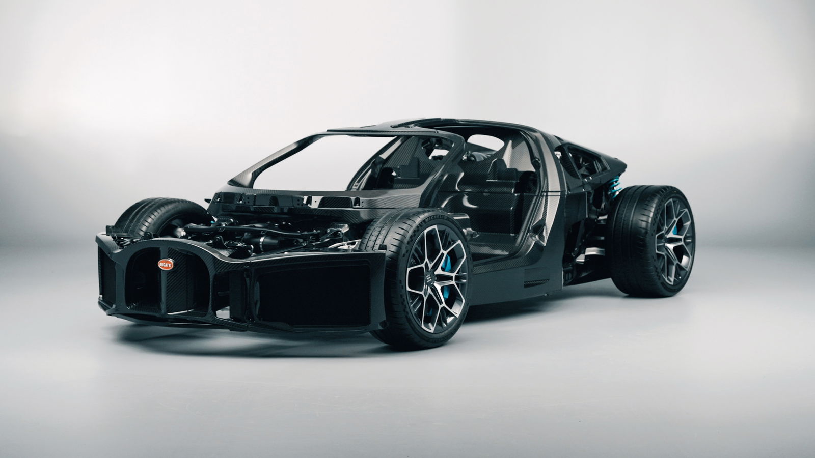 Bugatti Tourbillon chassis - front